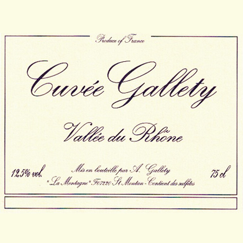 Cuvée Gallety Blanc