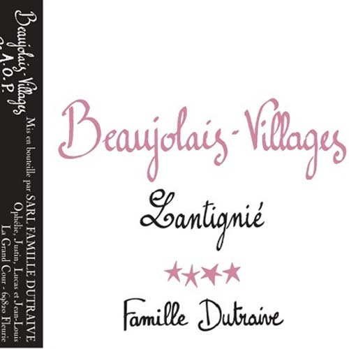Beaujolais Villages Lantignié(Famille Dutraive)