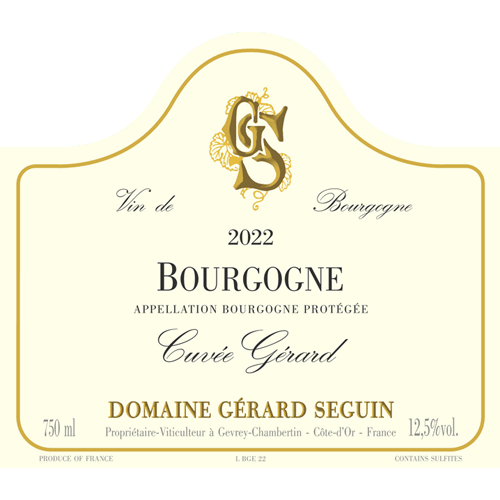 Bourgogne Cuvée Gérard
