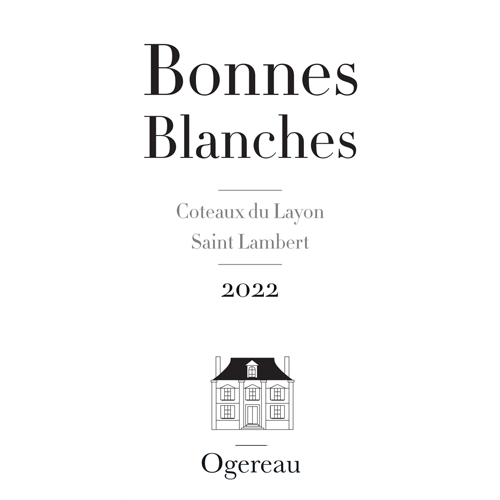 Côteaux du Layon Bonnes Blanches